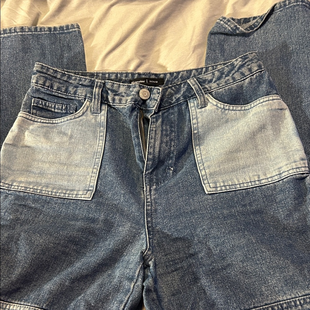 Bluenotes Two-Tone Denim Jeans